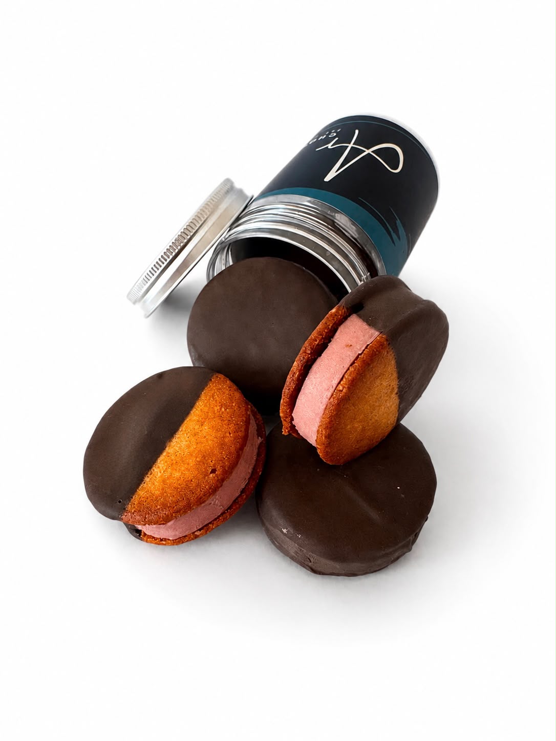 Bolachas de Baunilha, Morango & Framboesa