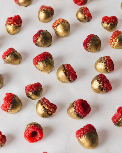 Fruta com chocolate