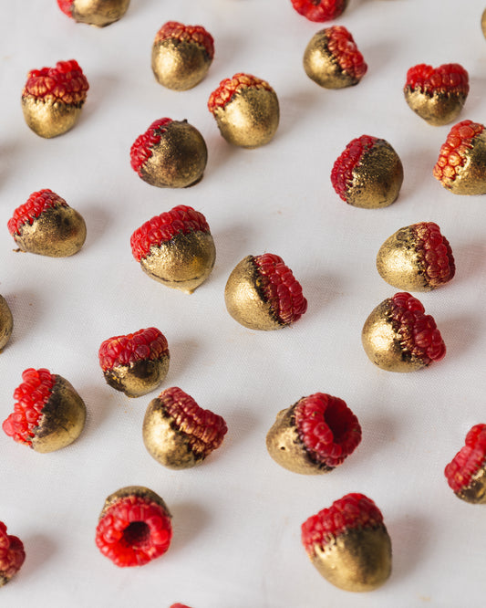 Fruta com chocolate
