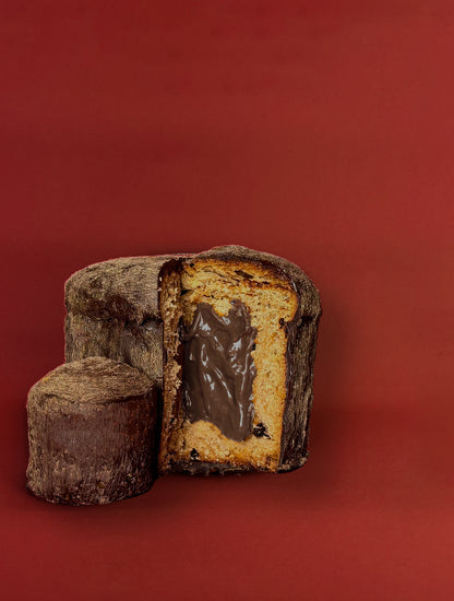 Panetone Tronco de Natal