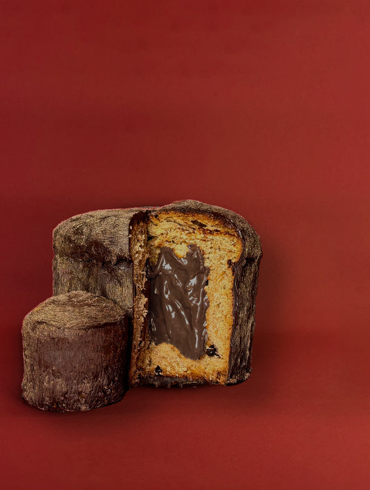 Panetone Tronco de Natal