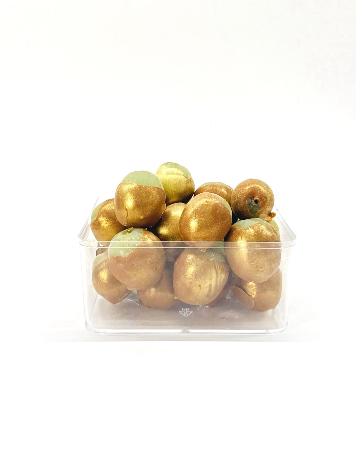Fruta com chocolate